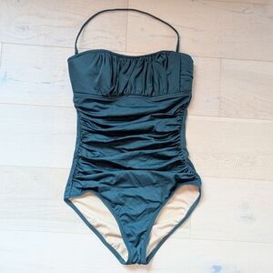 J CREW ruched one piece swimsuit 6